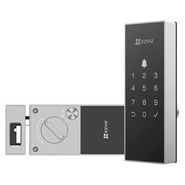 Imagem de Fechadura Digital de sobrepor Wi-fi CS-DL03 - Abre por Senha, Aplicativo, com campainha integrada ao aplicativo