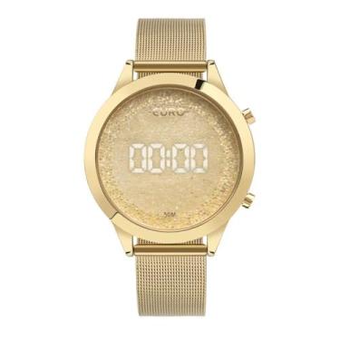 Imagem de Relógio Euro Feminino Ff Glam Dourado - EUMD03HSAA/4D