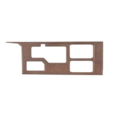 Imagem de Aunginsy Capa de acabamento do painel de mudança de marchas de controle central compatível com Toyota Tundra/Sequoia 2022-2024 2025 console de câmbio de marchas de carro adesivo protetor de moldura de