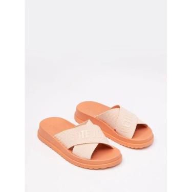 Imagem de Chinelo Petite Jolie Smash White/Doce de Leite PJ6812II