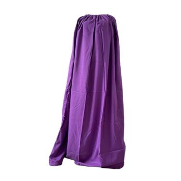 Imagem de Colaxi Tenda de troca de roupa portátil Tenda de troca de roupa portátil Capa de vestir versátil para dançarinos Viagem de carro Nadadores Homens Mulheres, Roxo