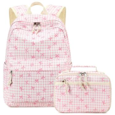 Imagem de Mochila LEDAOU Kids School com lancheira para meninas e meninos