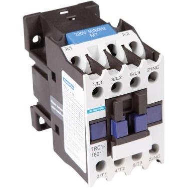 Imagem de Contator Tripolar TRC1-1801 18A 220VCA 1NF - Tramontina