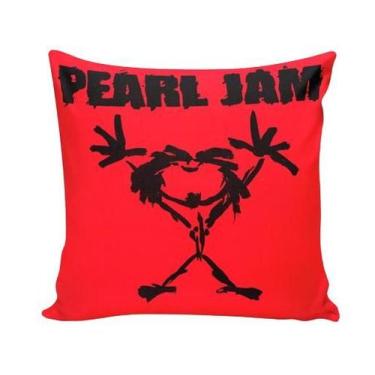 Imagem de Almofada Pearl Jam Vermelha - Shoppingnet