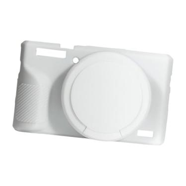 Imagem de Generic Estojo para câmera com capa de lente, macio, leve, anti-riscos, à prova de poeira, para viagem, acessórios para câmera digital para G7x III, Branco