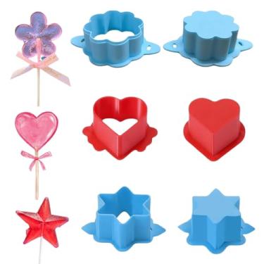 Imagem de Conjunto de prensa de formas pop de bolo impresso em 3D
