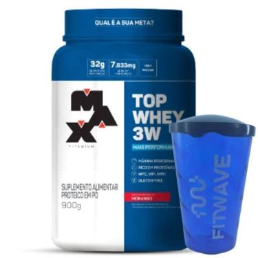 Imagem de Top Whey 3W Mais Performance (900g) Max Titanium