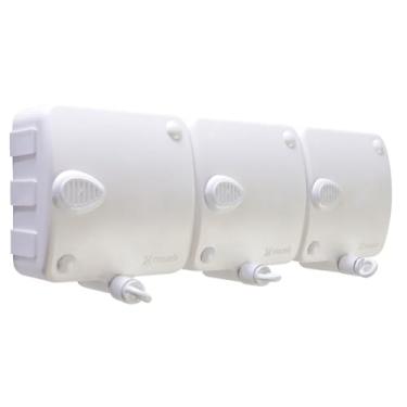 Imagem de Varal Retrátil Automático Stendmax, 3 Módulos com 3 Cordas de 6 metros Cada, Cor Preta, Maxeb.