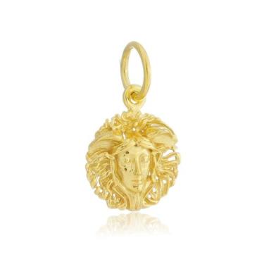 Imagem de Pingente Medusa Ouro Amarelo 18 Kl - Juniorjoiaspiracicaba