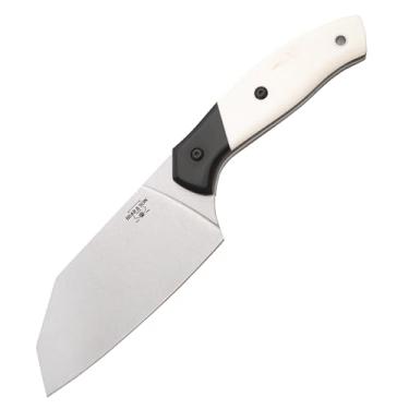 Imagem de BEAR & SON - Fixado - 12,7 cm - Chopper - Aço inoxidável 440 - Osso liso branco - Aço inoxidável de alto carbono - WSB35