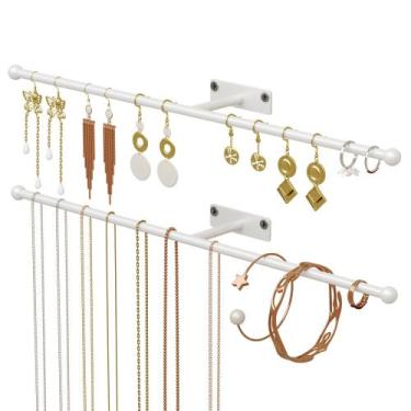 Imagem de Organizador de joias para pendurar na parede Josmimic Colar Holder