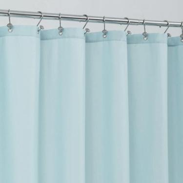Imagem de Forro de cortina de chuveiro ALYVIA SPRING Extra Long 180x210cm azul