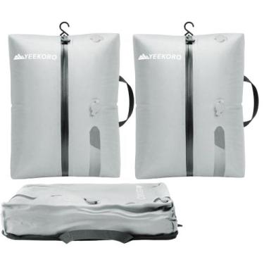 Imagem de Sacos de vácuo YEEKORO para viagens IP67 reutilizáveis (pacote com 2)