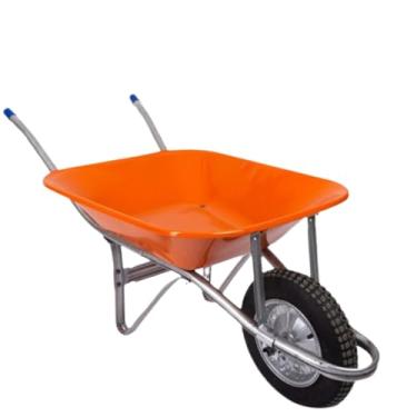 Imagem de Carrinho de Mão Reforçado Desmontável Aço Galvanizado 60 Litros