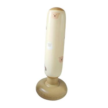 Imagem de simhoa Saco de pancadas inflável para crianças, coluna de boxe, equipamento de exercício, saco de boxe para casa