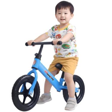 Imagem de Bicicleta Sem Pedal Treina Equilíbrio Infantil Azul Castela