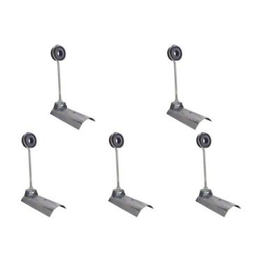 Imagem de Kit C/5 - Para-Raio Isolador Simples Com Calha Para Telha - RAYCON