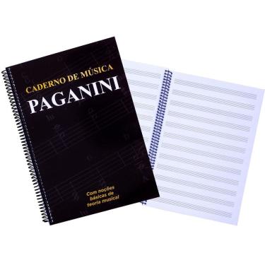 Imagem de Caderno Pautado Paganini 50 Folhas Pcm050D