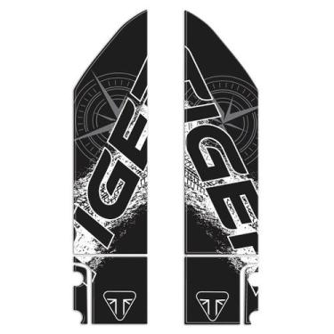 Imagem de Protetor Adesivo Paralama Compatível Tiger 800 Xcx 2020 Resinado - Alt