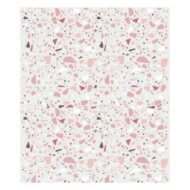 Imagem de Papel de Parede Decorativo Terrazzo - Adesivo Autocolante 3M - Cromo S