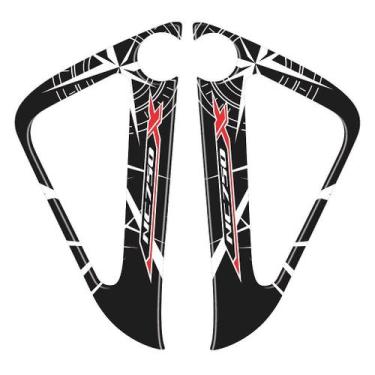 Imagem de Adesivo Protetor Paralama Dianteiro Compatível Nc 750x 2018 Resinado -