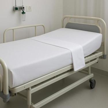 Imagem de Lençol Hospitalar Clinica Hotel Pousada Maca Cama Profissional Licitaç