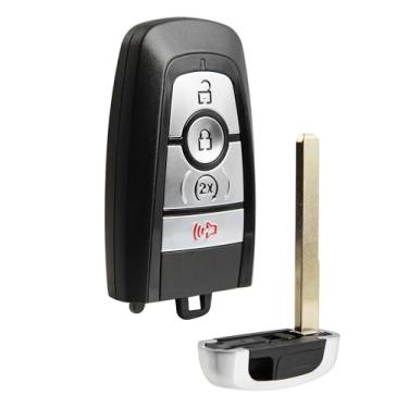 Imagem de Controle remoto de entrada sem chave de substituição com 4 botões para Ford F250 F350 F450 F450 F550 F600 F650 F650 F750 Maverick Ranger Transit (M3N-A3C108397, 164-R8333, 55) 94581 7)