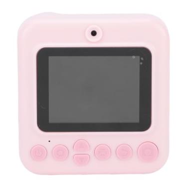Imagem de Asixxsix Câmera com impressão instantânea, câmeras de vídeo digitais HD 1080P com lente dupla de 48 Mp, impressão colorida, zoom digital 16X, tela de 2,4 polegadas