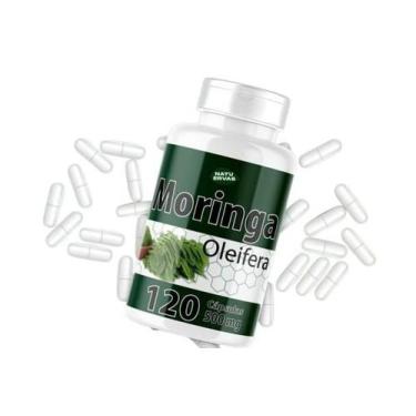 Imagem de 3 frasco Moringa Natuervas 120 Cápsulas  Fonte Natural de Nutrientes E