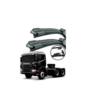 Imagem de Par Palhetas Automotiva Limpadores Para-brisa Caminhão Scania P124 Ga 