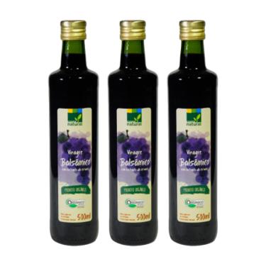 Imagem de Kit 3X: Vinagre Balsâmico Orgânico Coopernatural 500ml