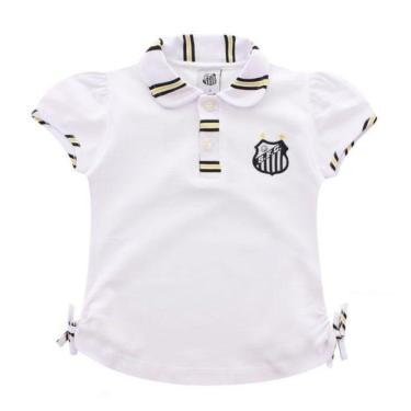 Imagem de Camisa Polo Infantil Santos Feminina Oficial