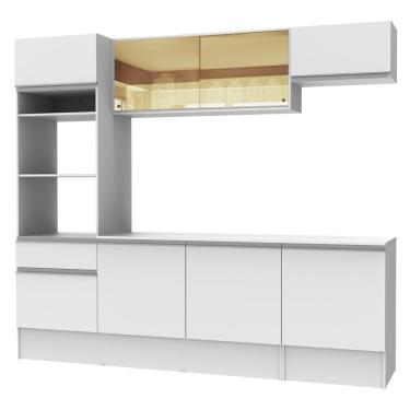 Imagem de Cozinha Completa Diamante com Armário Balcão e Tampo Madesa