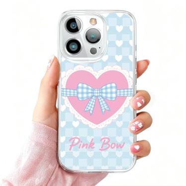 Imagem de DSJIFGEW Design de capa transparente padrão para iPhone 16 Pro | Antiamarelamento, parte traseira rígida, proteção contra quedas de nível militar, suporta carregamento sem fio