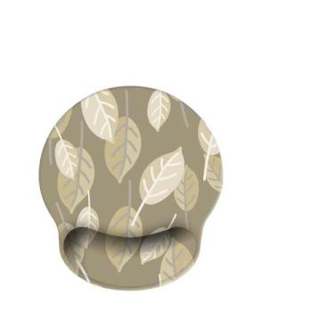 Imagem de Mouse pad com apoio de pulso de silicone 250x220x23mm para computador 