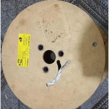 Imagem de Cabo coaxial rg6 97% malha 75ohms branco 300mts gp cabos