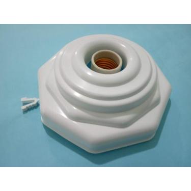 Imagem de Lustre luminaria Plafon Plafonier  E-27 Octagnal BR - Globo