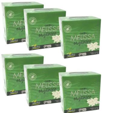 Imagem de Chá de Melissa Kit 6  Orgânico (60 sachês)  Campo Verde