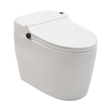 Imagem de Vaso Sanitário Monobloco Caixa Acoplada Privada Bidê Celestita Pingoo.