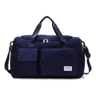 Imagem de Bolsa Mala Feminina Academia Esportiva Viagem Po Azul-Claro