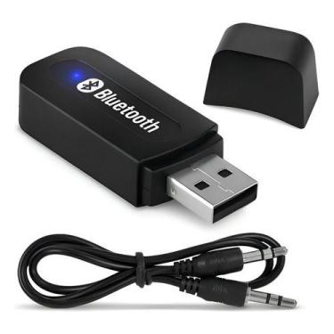 Imagem de Receptor De Música Sem Fio Bluetooth P2 Usb Automotivo - Otemu