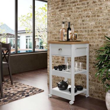 Imagem de Balcão Fruteira Galão água Ditália Ba-130 Cor:branco Branco