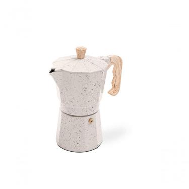 Imagem de Cafeteira Italiana 6 Xícaras Em Alumínio Verona Brinox Vanilla