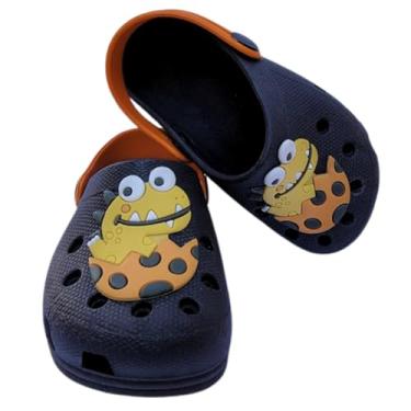 Imagem de Babuche Infantil Menino Leve e Macio Sandália Antiderrapante Dulupé (BR, Bebê, Faixa Numérico, 17, 18)