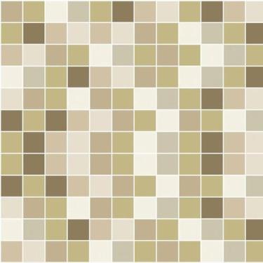 Imagem de Papel Parede Pastilhas Bege Marrom Cinza Cozinha Lavatorio - LRP