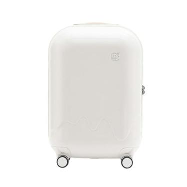 Imagem de Mala, suporte de copo fofo, porta de carregamento USB, resistente a impactos, anti-roubo, impermeável, bolsa portátil, carrinho silencioso de vários estágios, rotação de 360 graus, equipado com bolsa