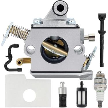 Imagem de SOLULU Carburador MS170 para Stihl MS 170 MS180 MS180C 017 018 Substituição de carburador de motosserra Zama C1Q-S57A C1Q-S57B 1130-120-0603