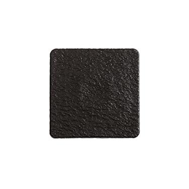 Imagem de Bandeja de servir, bandeja de lanche, bandeja de café da manhã, bandeja redonda para servir bandeja de cerâmica, sobremesa, prato de sushi, cozinha, festa, decoração de casa, branco e preto, bandeja