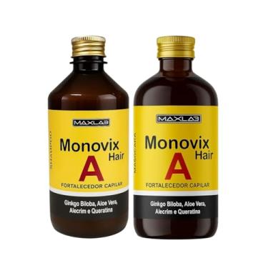 Imagem de Maxlab - Kit Shampoo e Máscara Monovix Hair Tratamento e Crescimento Intensivo p/Cabelos