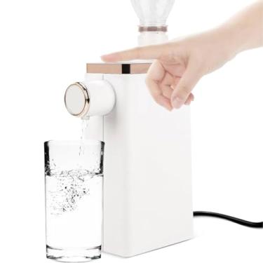 Imagem de Bomba Portátil para Galão USB – Dispenser Elétrico Recarregável para Água | Leve Compacta e Silenciosa | Ideal para Casa Escritório Camping | Encaixe Universal 10L 15L 20L